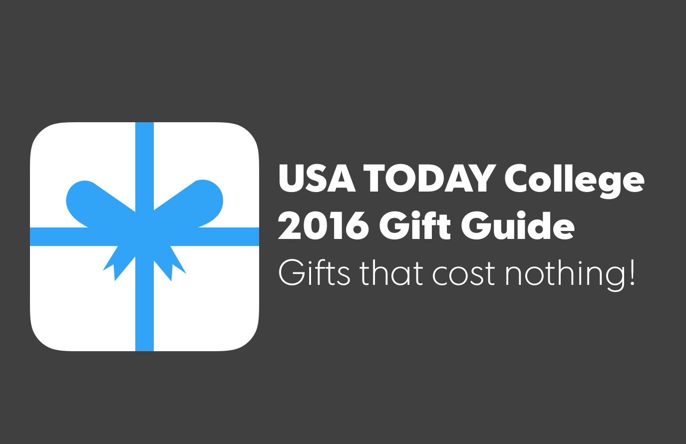 gift ideas for broke college students